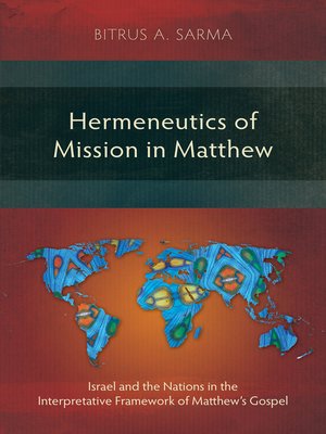 cover image of Hermeneutics of Mission in Matthew